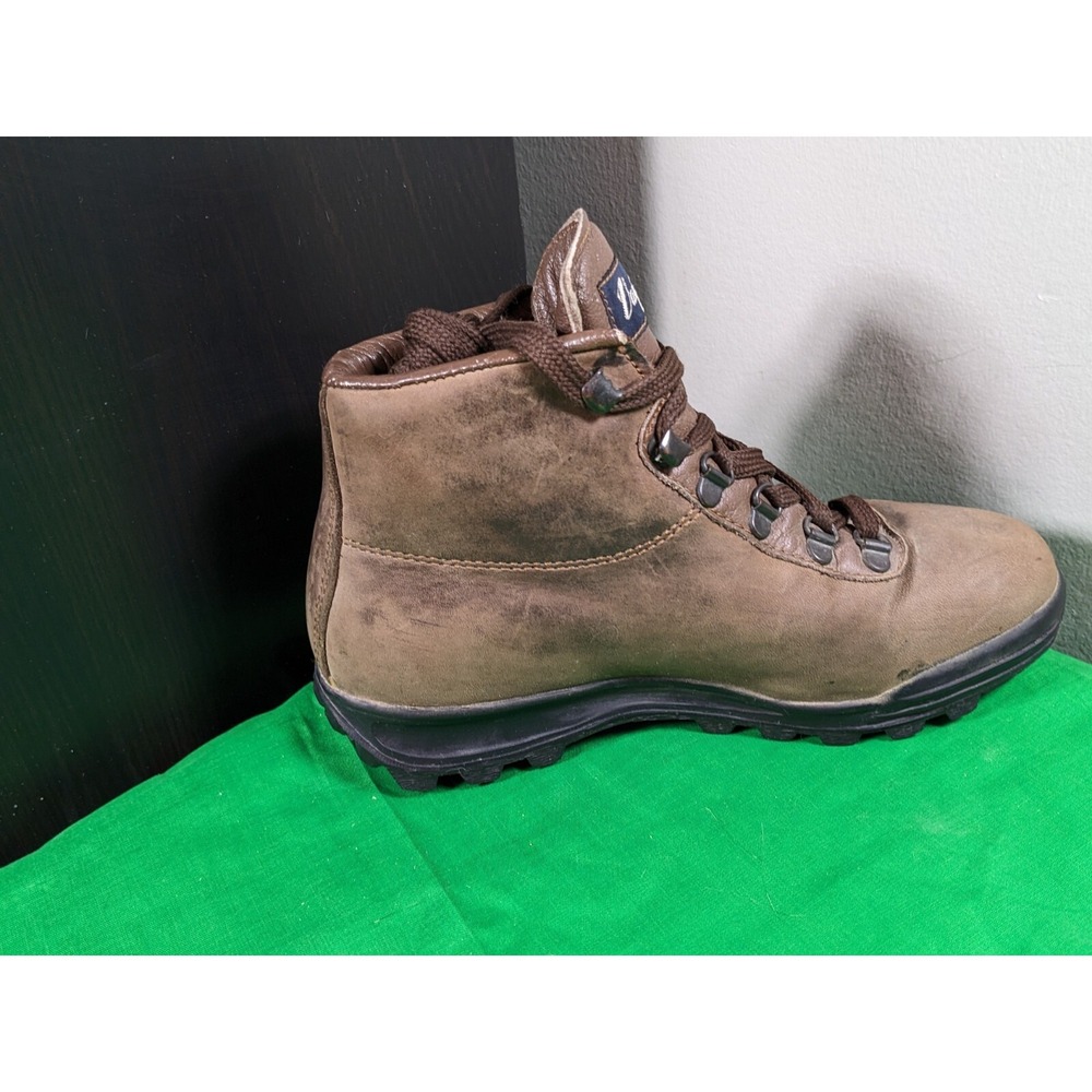 Vasque Sundowner Leather Boots GoreTex Skywalk 7935 Made in Italy Mens Size 5.5 - Picture 4 of 9